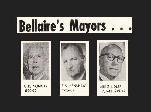 The City of Bellaire was incorporated 100 years ago today!