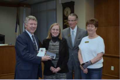 West University honors Judge Ed Emmett.