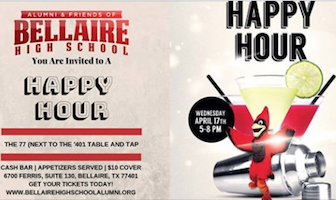 Bellaire High School happy hour