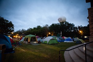 Tents in Town, The Ultimate Urban Campout, will fill Bellaire Town Square this weekend.