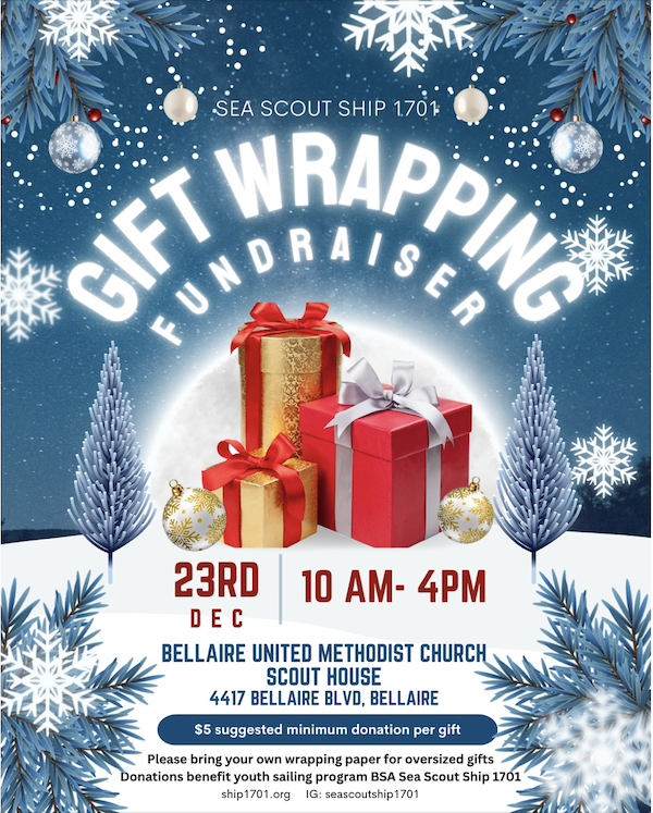 Gift Wrapping Fundraiser