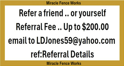 Miracle Fence Works coupon
