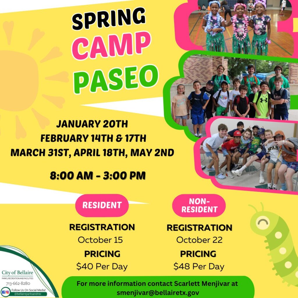 Spring Camp Paseo