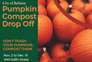 Pumpkin Composting Bellaire TX