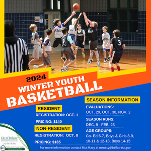 winter youth basketball